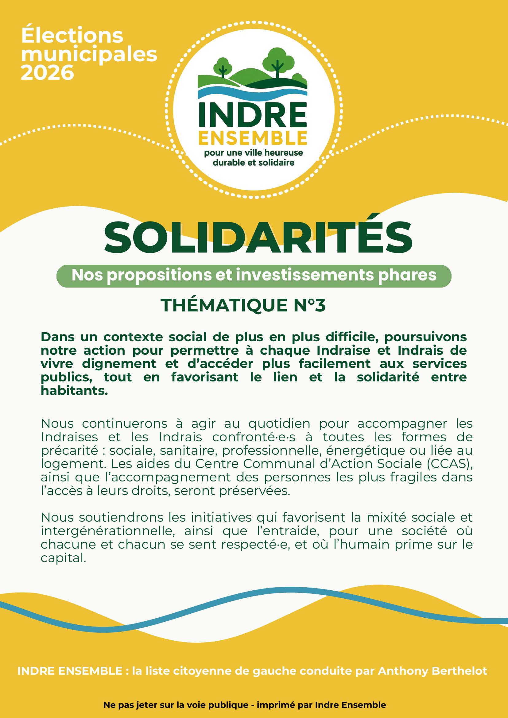 Tract Solidarités